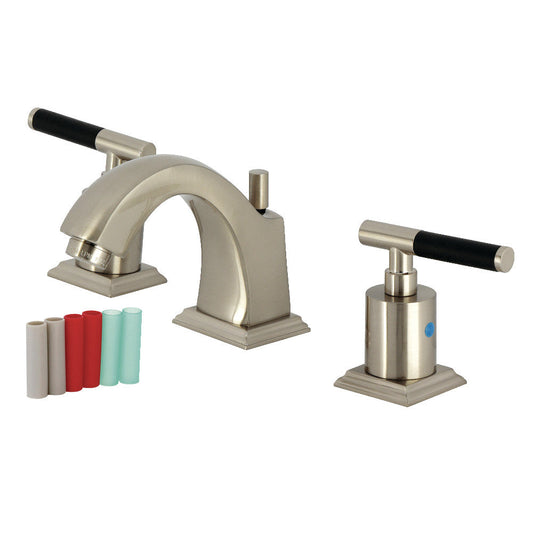 Kaiser Widespread Bathroom Faucet in Brushed Nickel