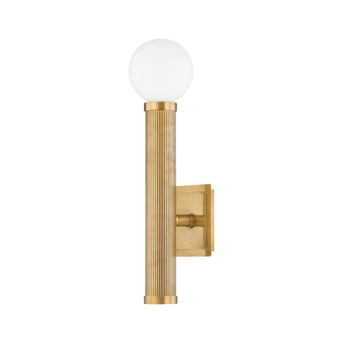 PIENZA Wall Sconce In Vintage Brass Finish