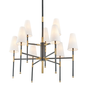 Bowery Chandelier with Aged Old Bronze Finish