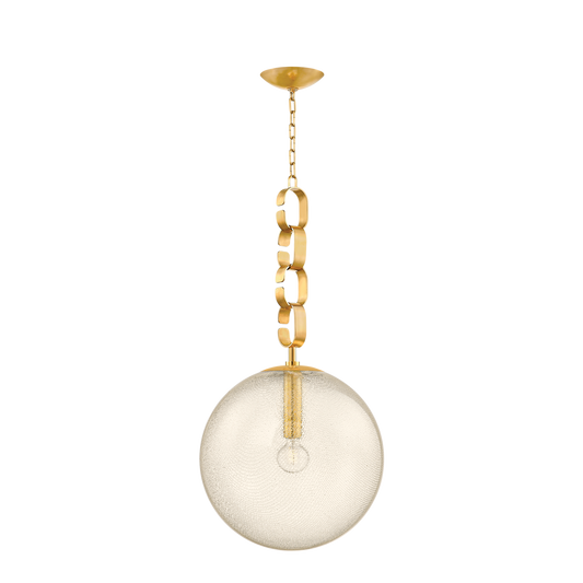 NESSA Pendant In Vintage Brass Finish