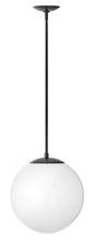 Warby Medium Orb Pendant In Black Finish