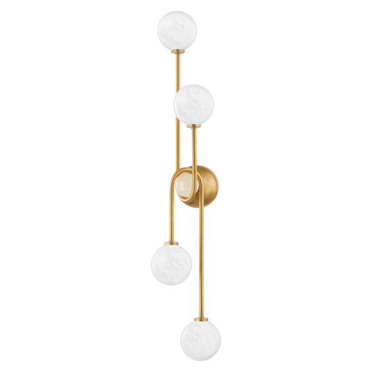 ASTRO Wall Sconce In Vintage Brass Finish