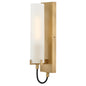 Ryden Medium Single Light Sconce In Light Brass Finish