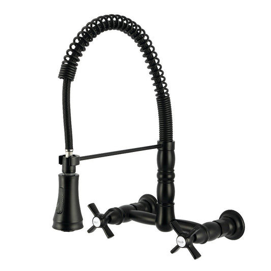 Millennium Pre-Rinse Kitchen Faucet in Matte Black
