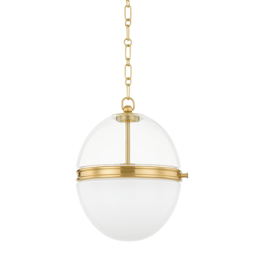 DONNELL Pendant with Aged Brass Finish