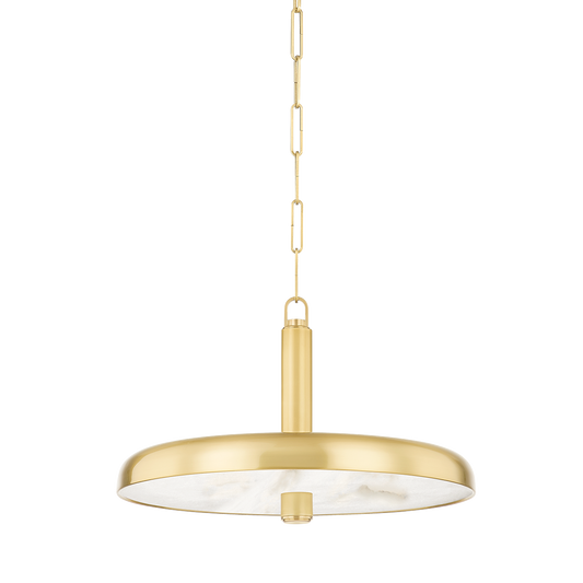 REYNOLDS Pendant with Aged Brass Finish