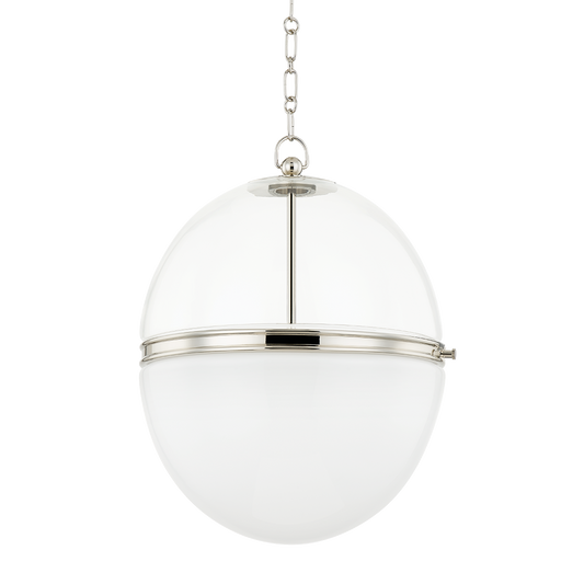 DONNELL Pendant with Polished Nickel Finish