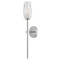 Ana Large Single Light Sconce In Polished Nickel Finish