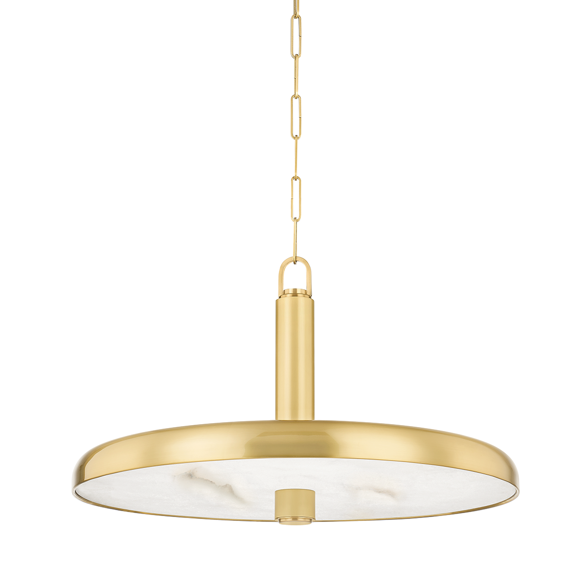 REYNOLDS Pendant with Aged Brass Finish