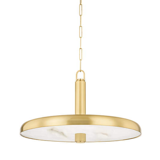 REYNOLDS Pendant with Aged Brass Finish