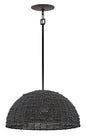 Dalia Large Pendant In Black Finish