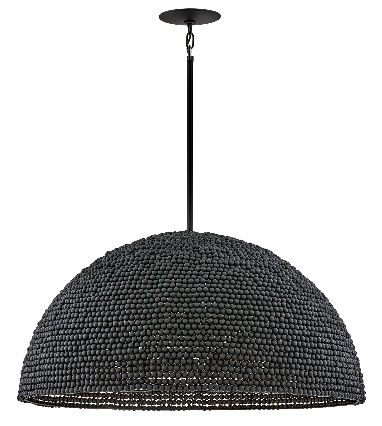 Dalia Medium Chandelier In Black Finish