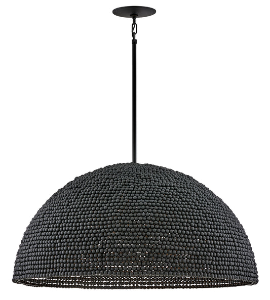 Dalia Medium Chandelier In Black Finish