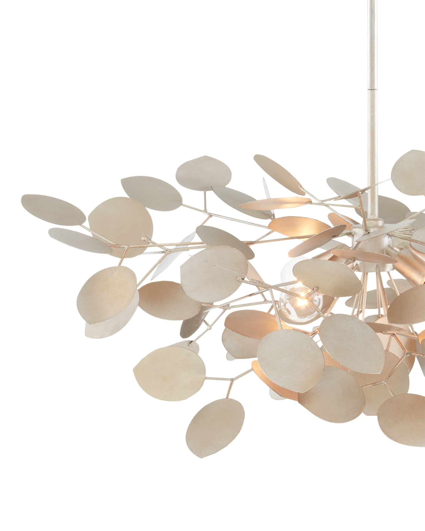 Lunaria Small Silver Chandelier