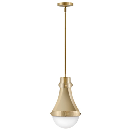 Oliver Small Pendant In Light Brass Finish
