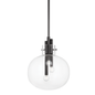 Hempstead Pendant with Black Brass Finish