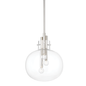 Hempstead Pendant with Polished Nickel Finish