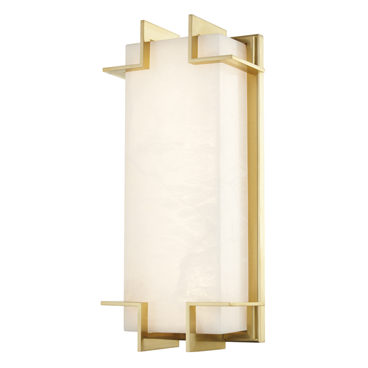 Delmar Wall Sconce with Aged Brass Finish