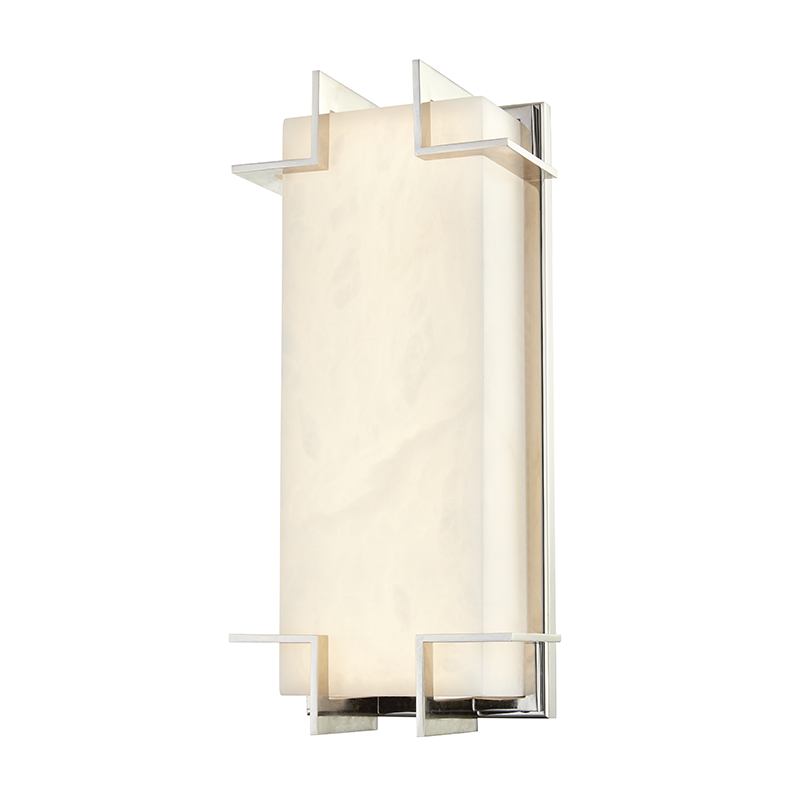 Delmar Wall Sconce with Polished Nickel Finish