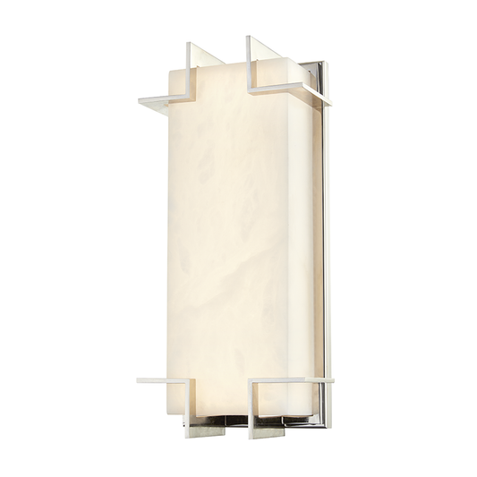 Delmar Wall Sconce with Polished Nickel Finish