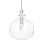 Hempstead Pendant with Polished Nickel Finish