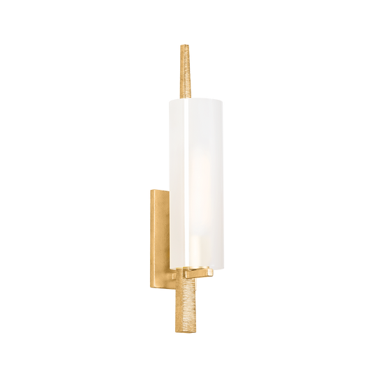 VINELAND Wall Sconce with Vintage Gold Leaf Finish