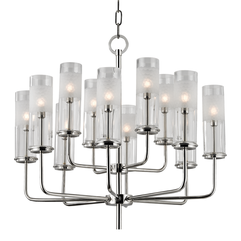 Wentworth Chandelier with Polished Nickel Finish