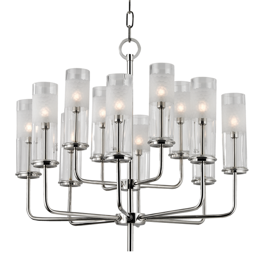 Wentworth Chandelier with Polished Nickel Finish