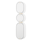 Opal Wall Sconce In SOFT WHITE/VINTAGE BRASS Finish