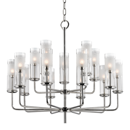 Wentworth Chandelier with Polished Nickel Finish