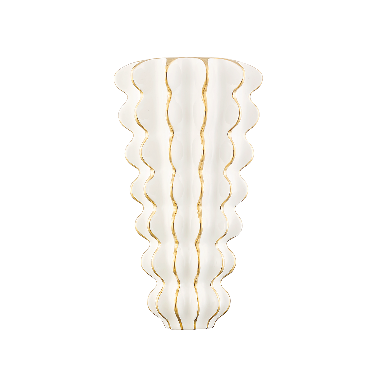 Esperanza Wall Sconce In CERAMIC GLOSS WHITE Finish