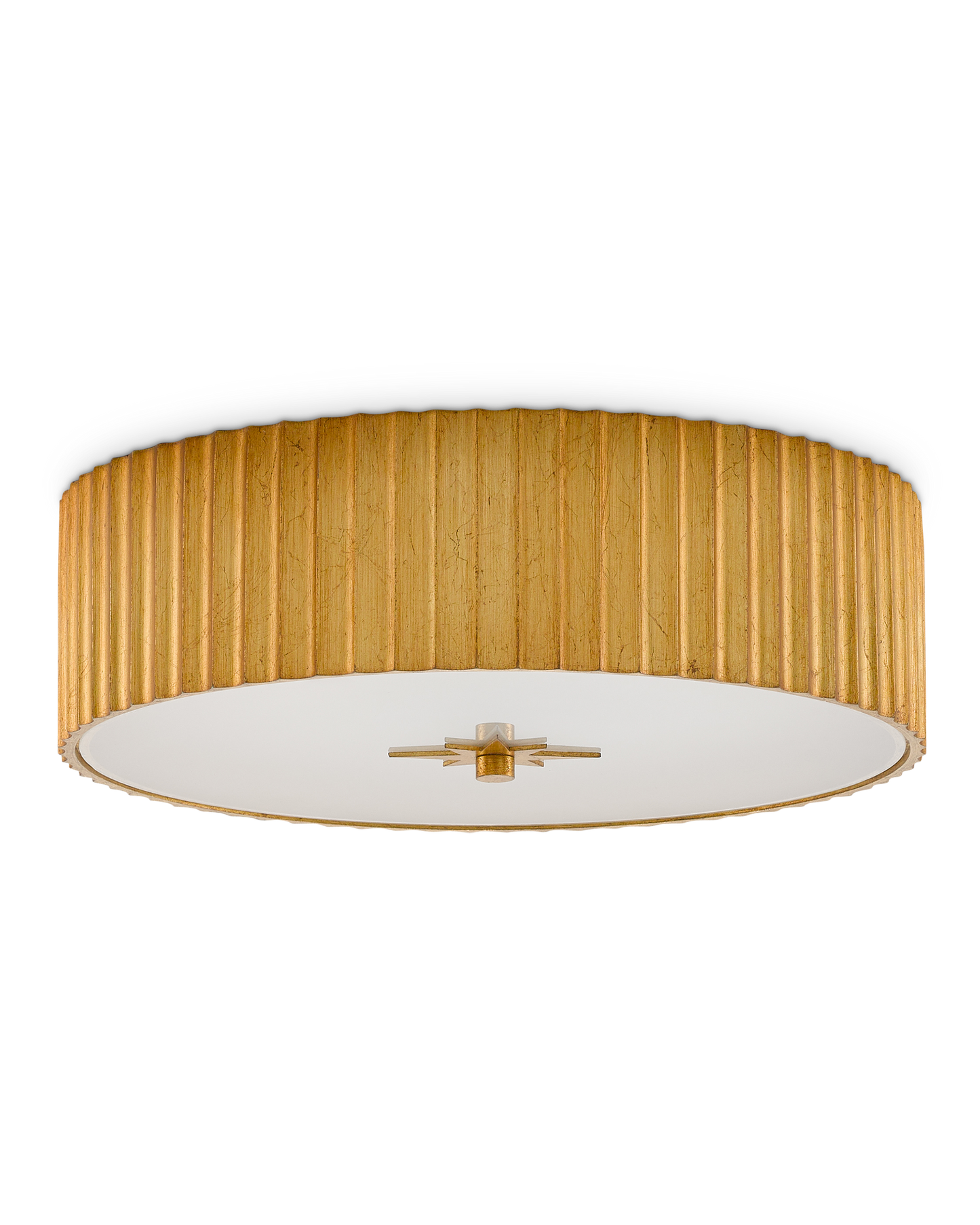 Caravel Gold Flush Mount