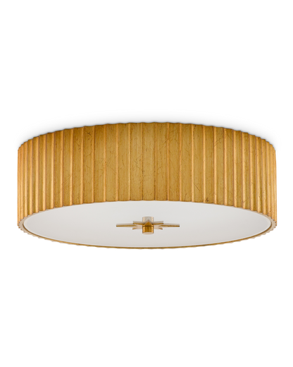 Caravel Gold Flush Mount