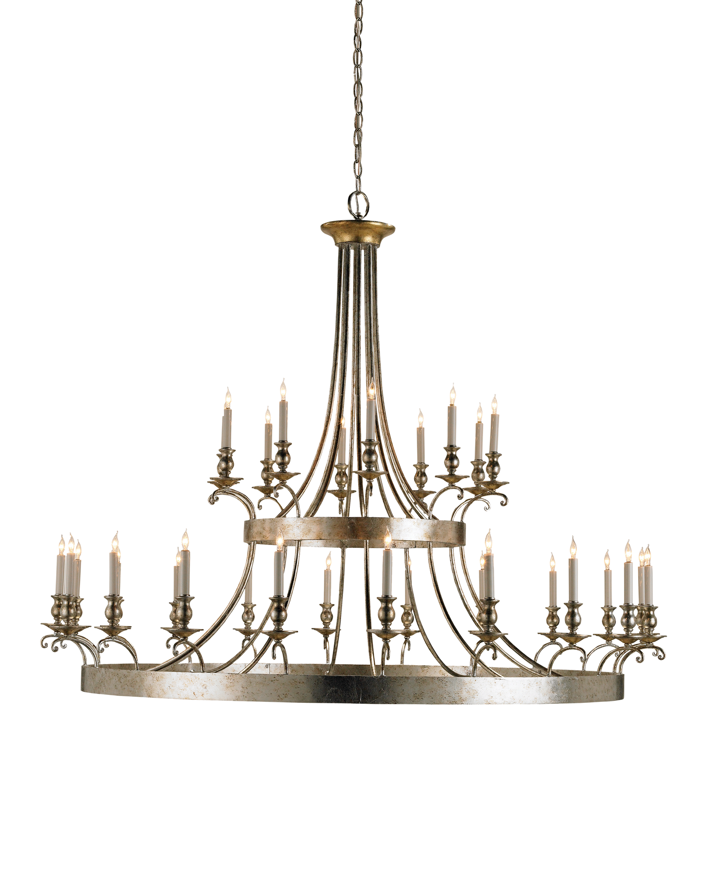 Lodestar Silver Chandelier
