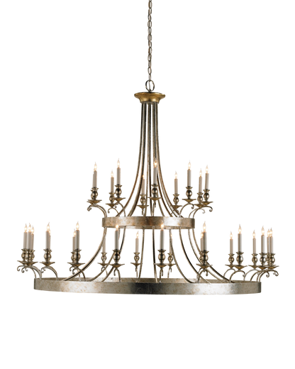 Lodestar Silver Chandelier