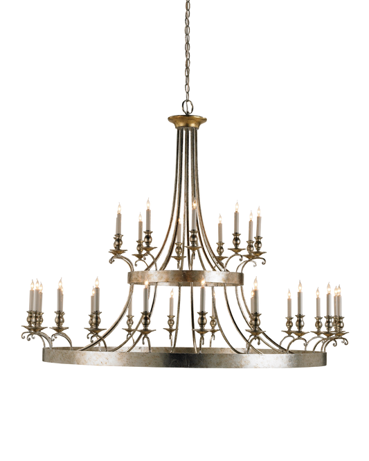 Lodestar Silver Chandelier