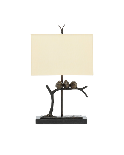 Sparrow Bronze Table Lamp