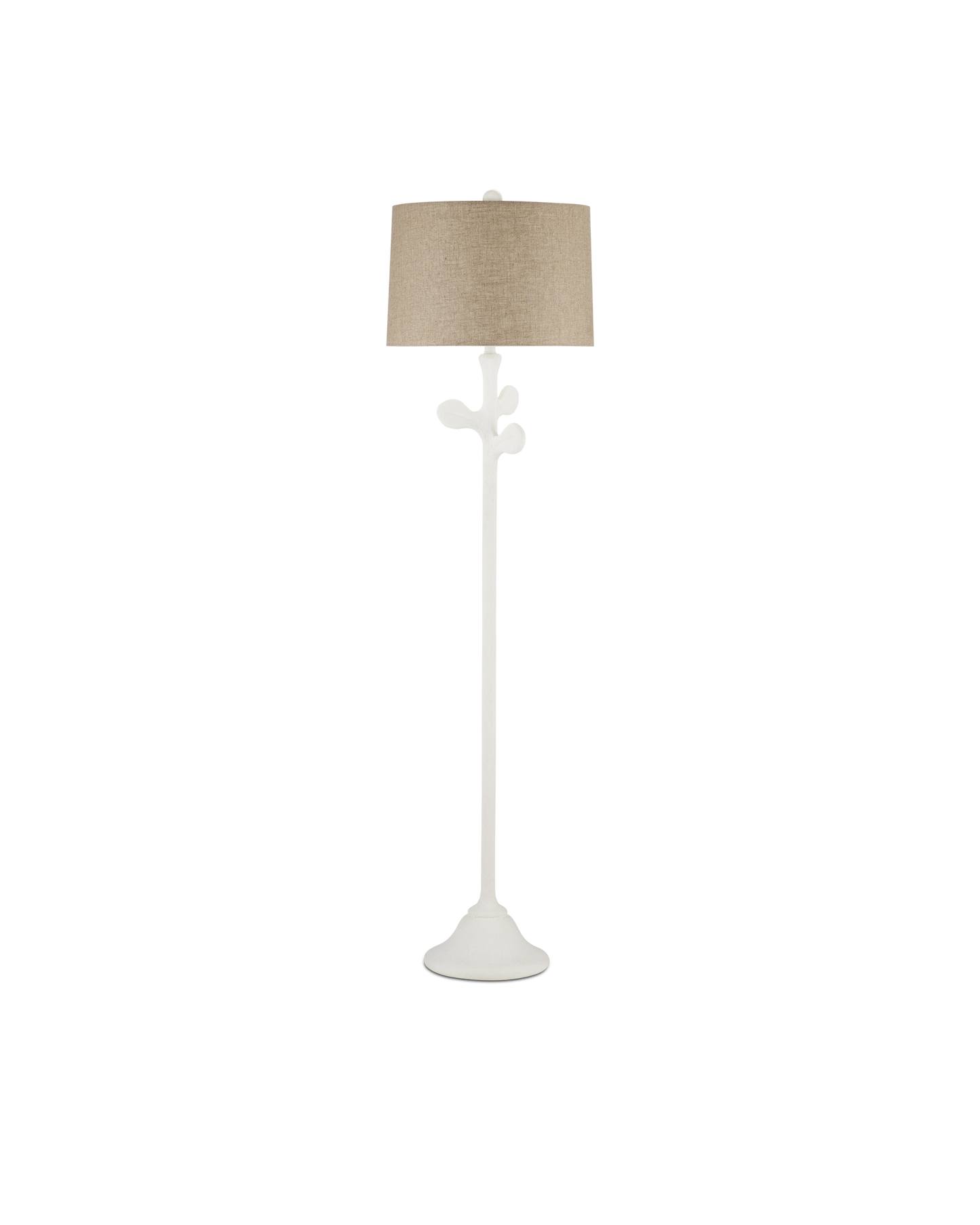 Charny White Floor Lamp
