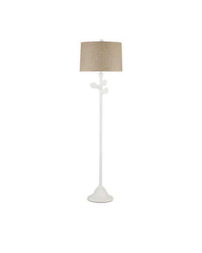 Charny White Floor Lamp