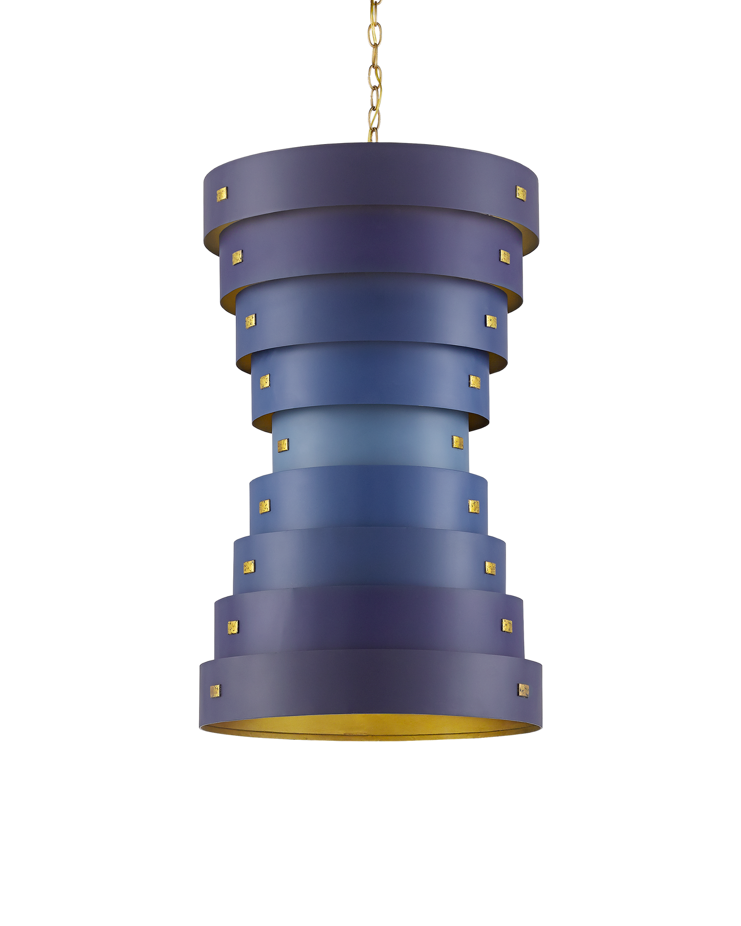 Graduation Small Blue Chandelier