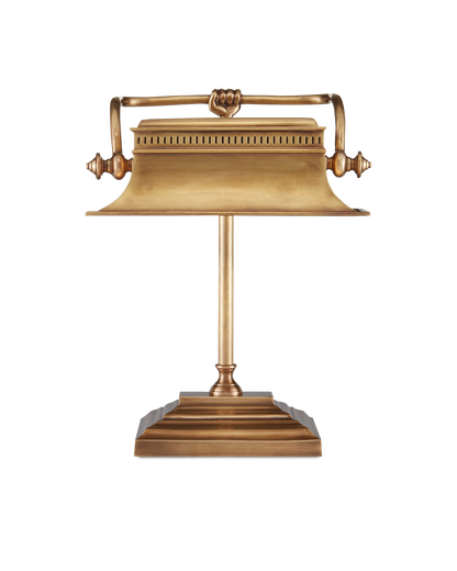 Malvasia Brass Desk Lamp