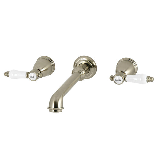 Bel-Air Wall-Mount Bathroom Faucet in Brushed Nickel