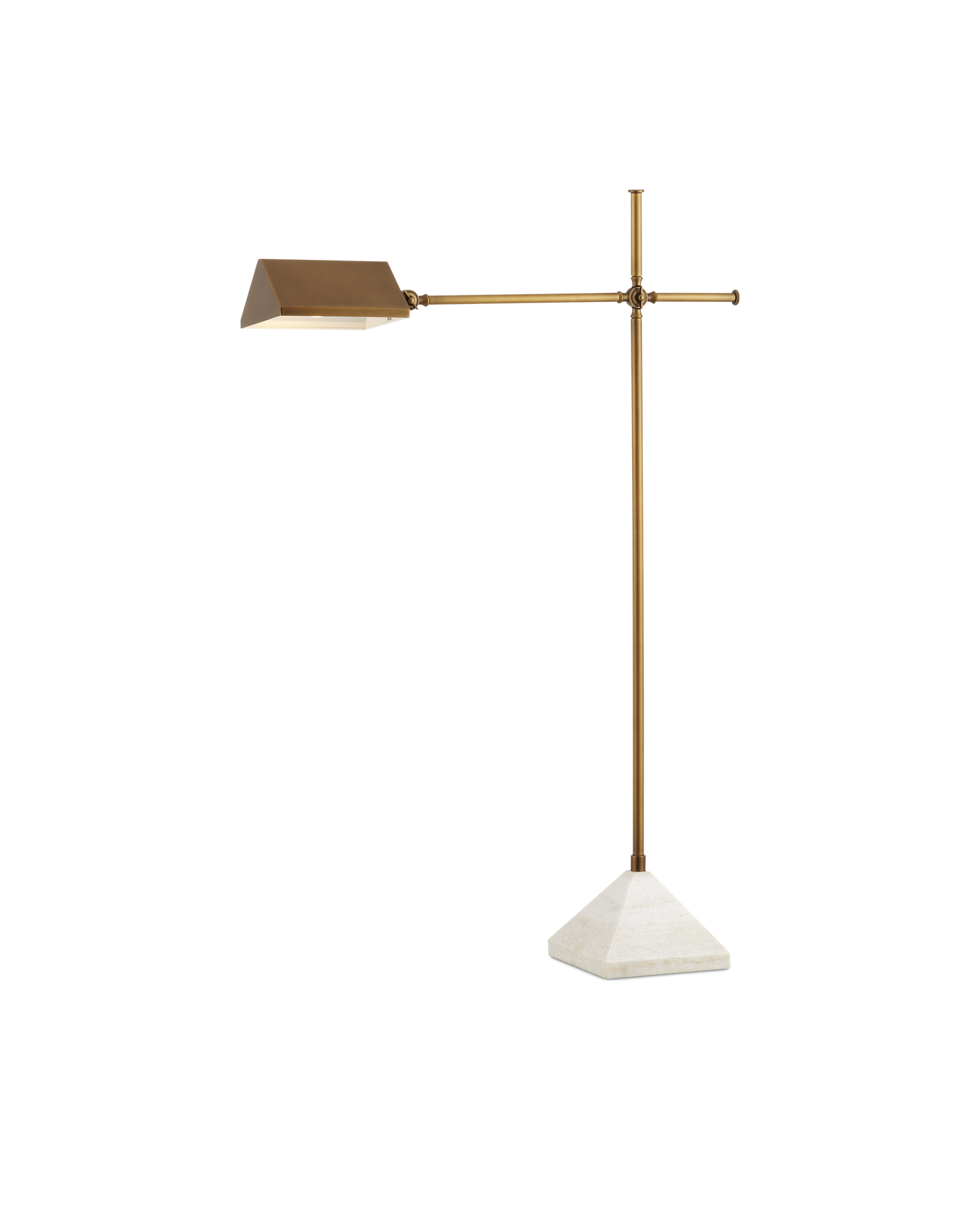 Repertoire Brass Floor Lamp