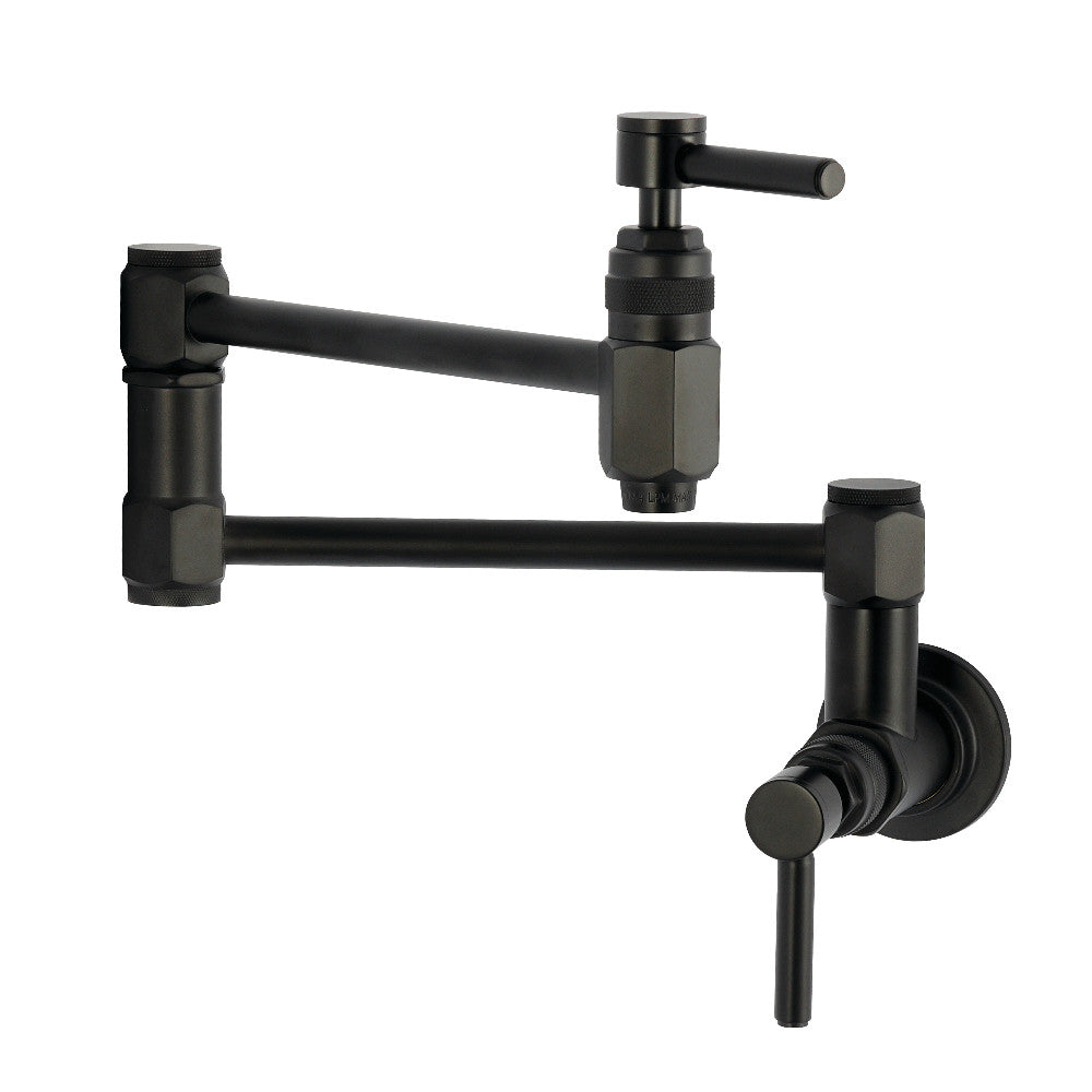 Concord Pot Filler Faucet in Matte Black