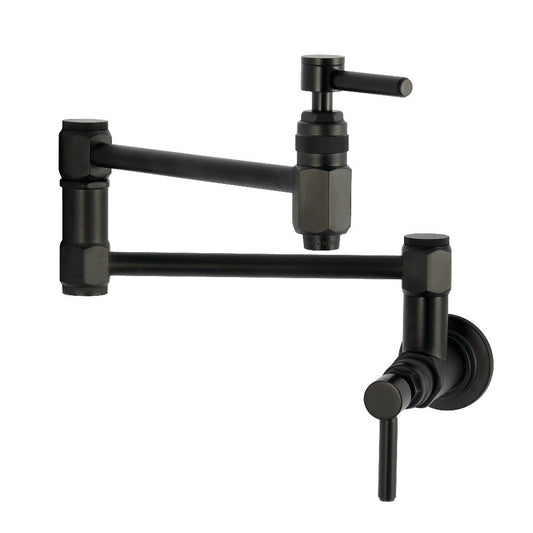 Concord Pot Filler Faucet in Matte Black