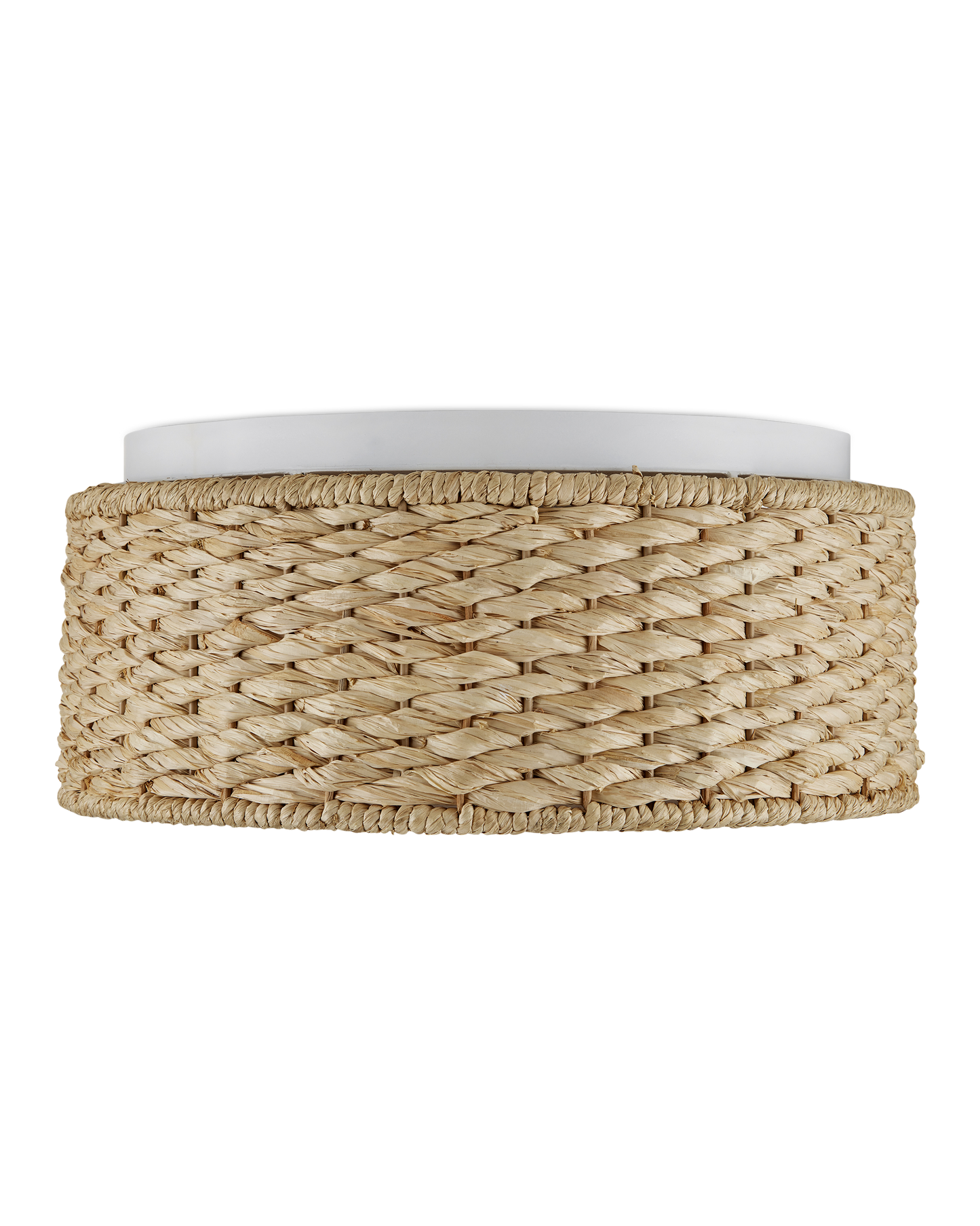 Colchester Raffia Flush Mount