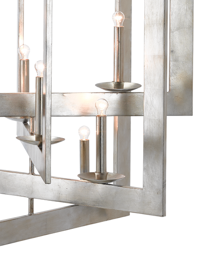 Middleton Grande Silver Chandelier