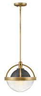 Watson Medium Pendant In Light Brass Finish