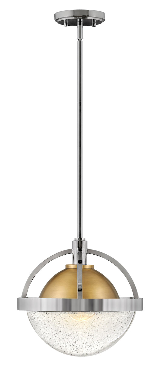 Watson Medium Pendant In Polished Nickel Finish