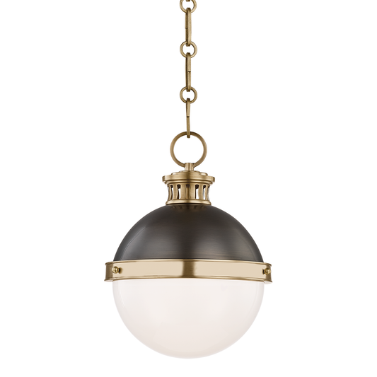 Latham Pendant with Aged/antique Distressed Bronze Finish